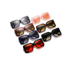 2020 Ready Made Hot Selling Square Shiny Women Fashion Sunglasses